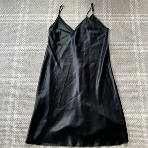 XXXL Black slip dress